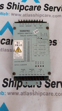 DAIHATSU SPEED SWITCH ANALOG OUTPUT TYPE