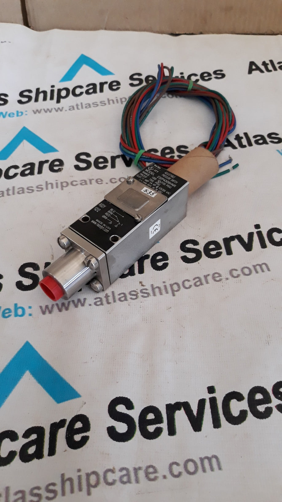ITT ADJUSTABLE PRESSURE SWITCH 232P4306HNR