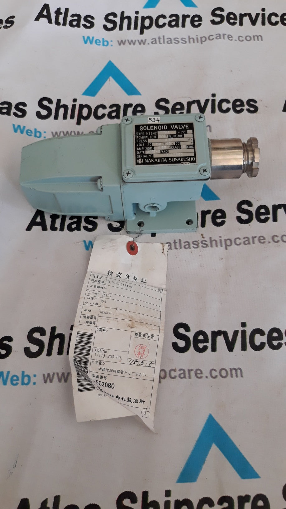 NAKAKITA SEISAKUSHO SOLENOID VALVE NS642WA70