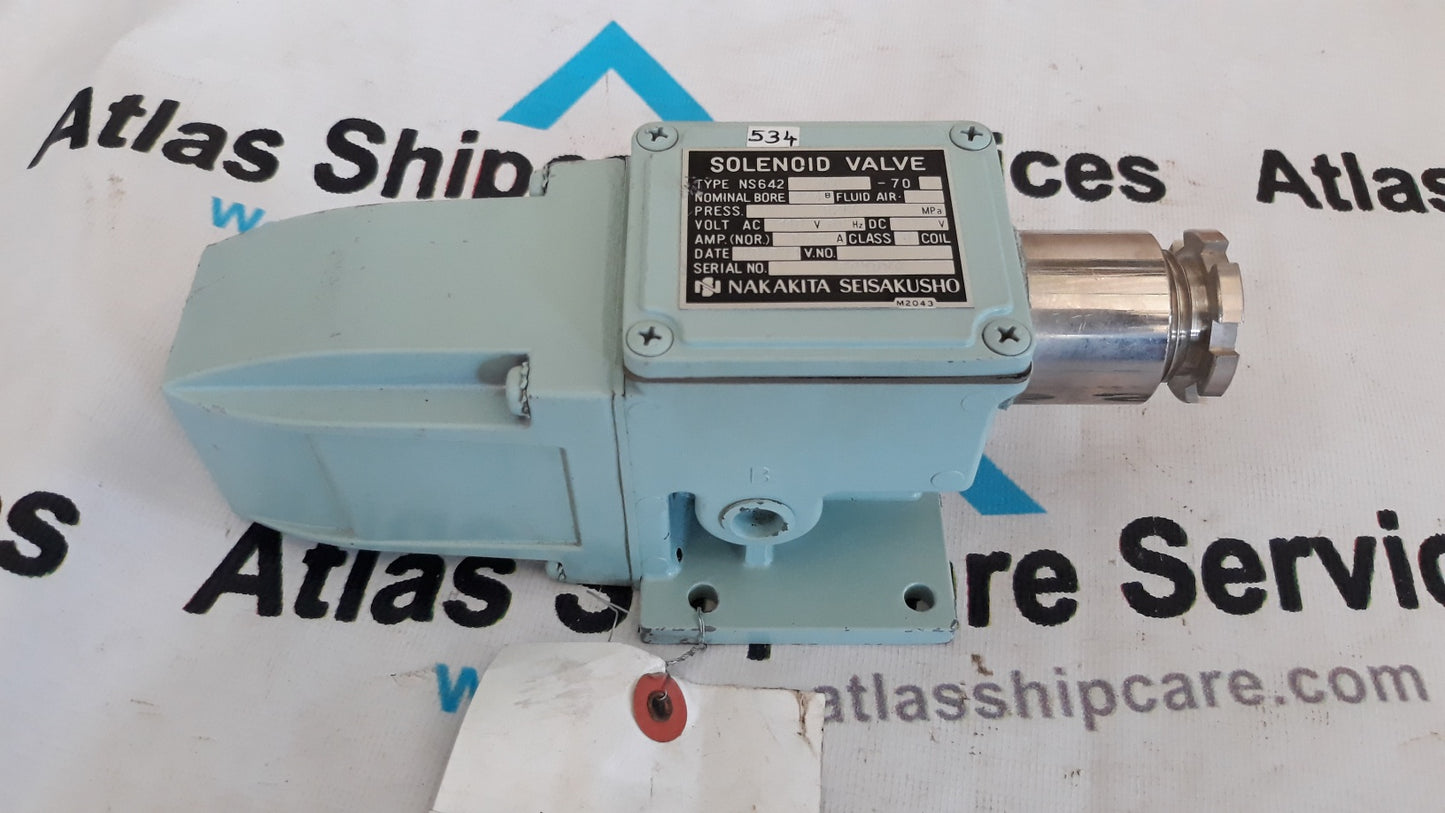 NAKAKITA SEISAKUSHO SOLENOID VALVE NS642WA70