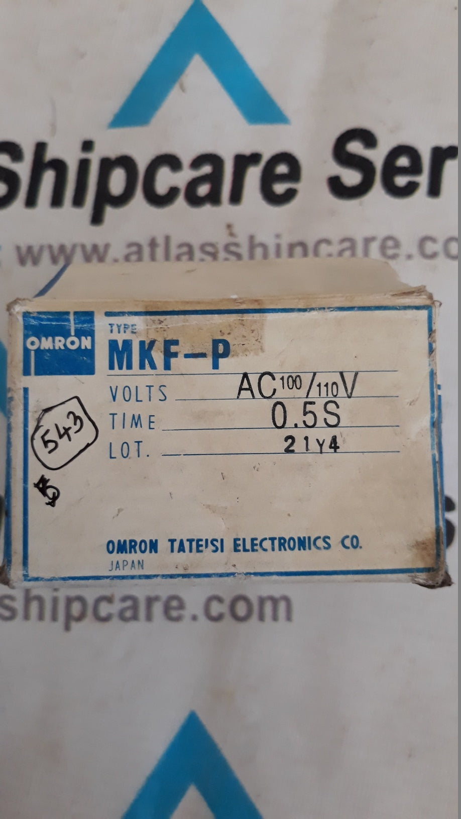 OMRON FLICKER RELAY MKF P