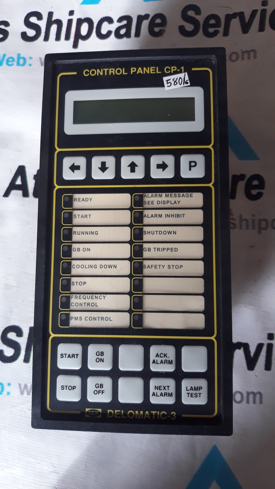 DEIF DELOMATIC 3 CONTROL PANEL CP-1