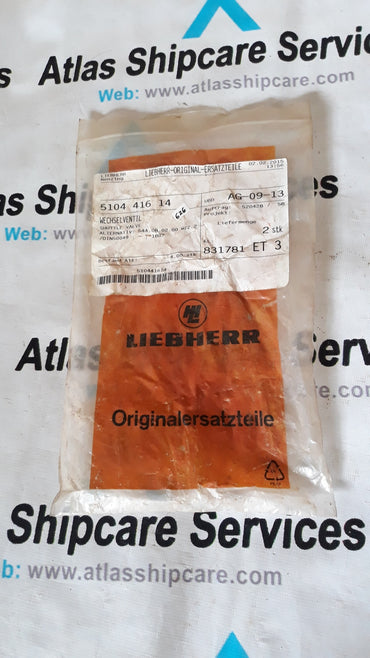 LIEBHERR SHUTTLE VALVE 510441614