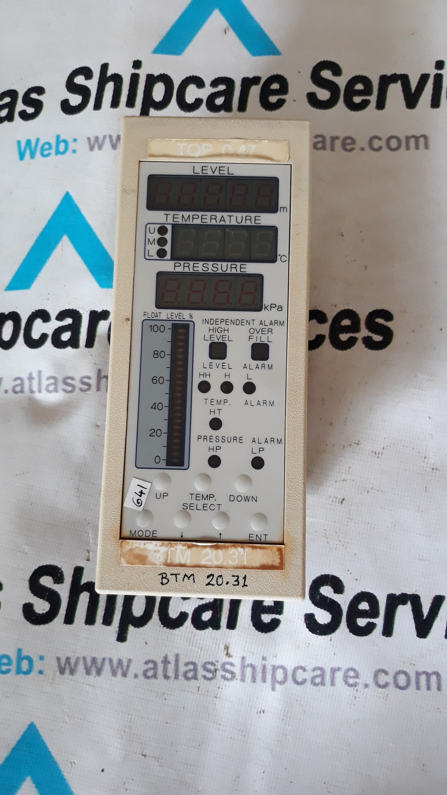 BTM 20.31 LEVEL,PRESSURE.TEMPERATURE METER