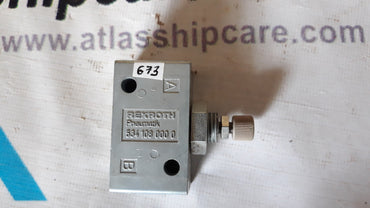 REXROTH PNUMATIK THROTTLE VALVE 5341080000