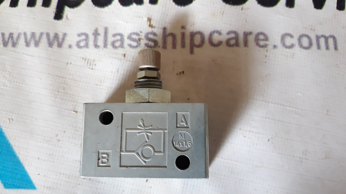 REXROTH PNUMATIK THROTTLE VALVE 5341080000