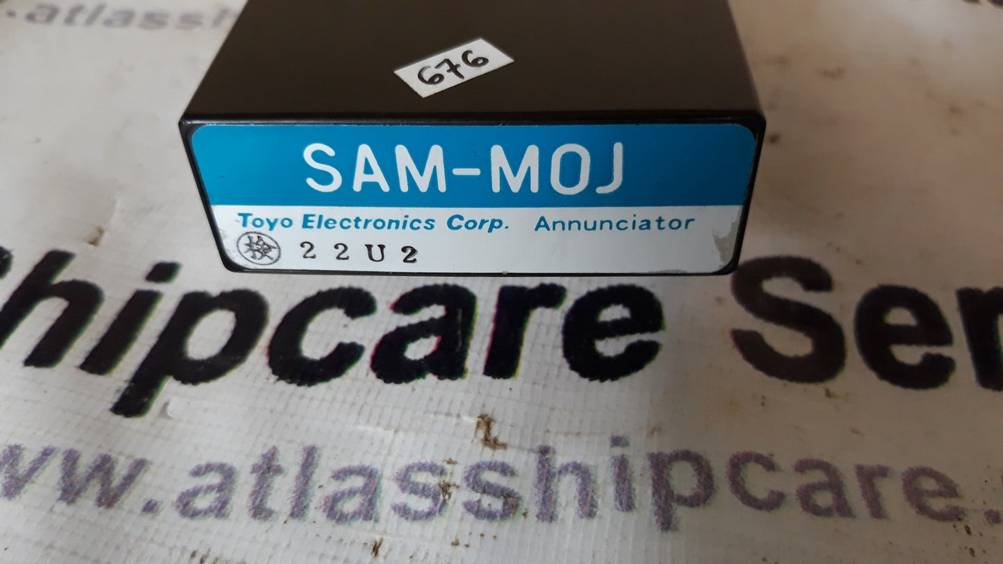 SAM-MOJ ANNUNCIATOR TOYO ELECTRONICS CORP
