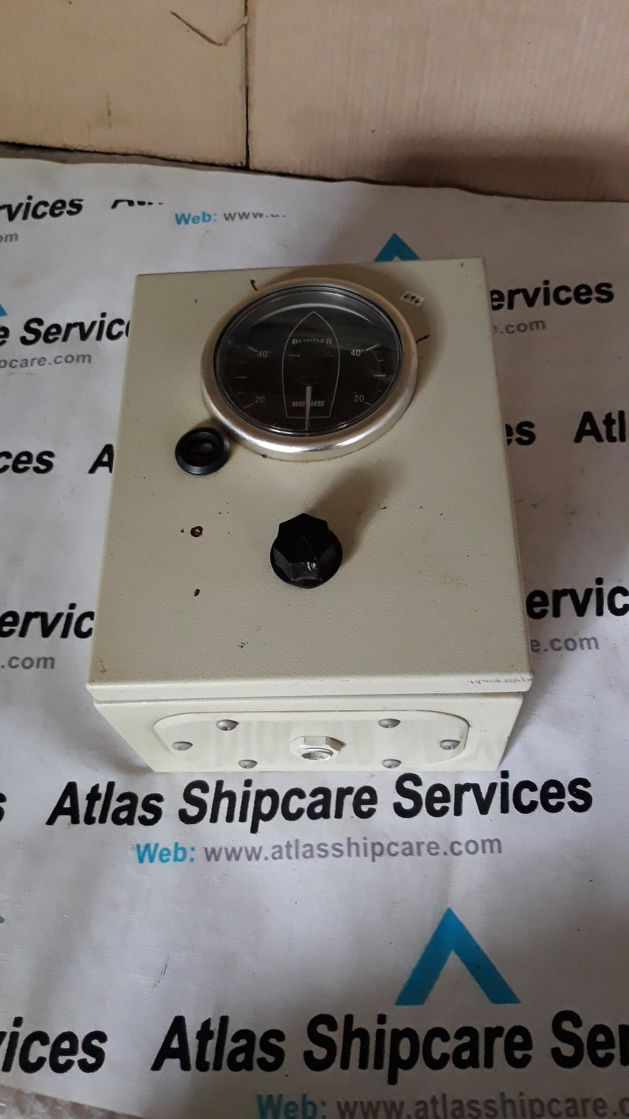 VETUS RUDDER INDICATOR RPI 1810B – Atlas Shipcare Services