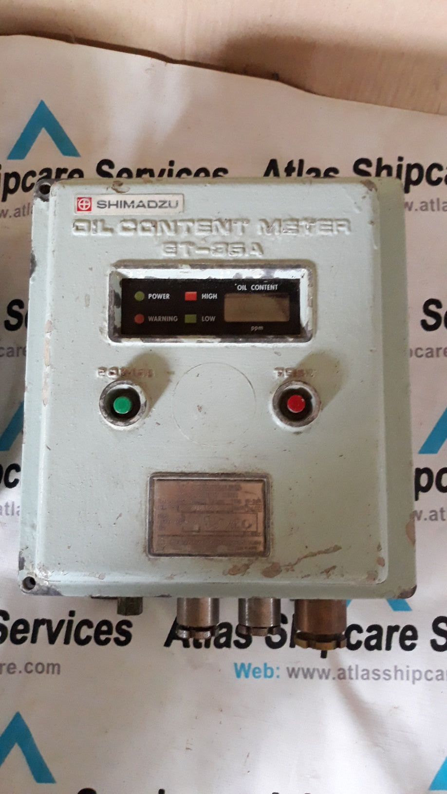 SHIMADZU ET-35A OIL CONTENT METER