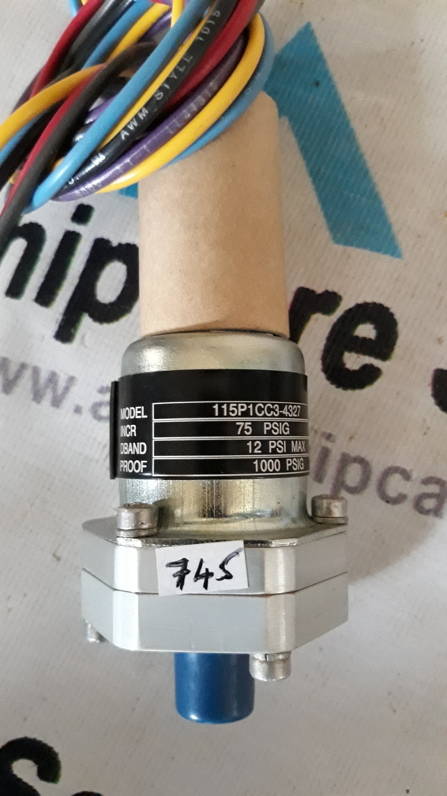 PRESSURE SWITCH 115P1CC3-4327