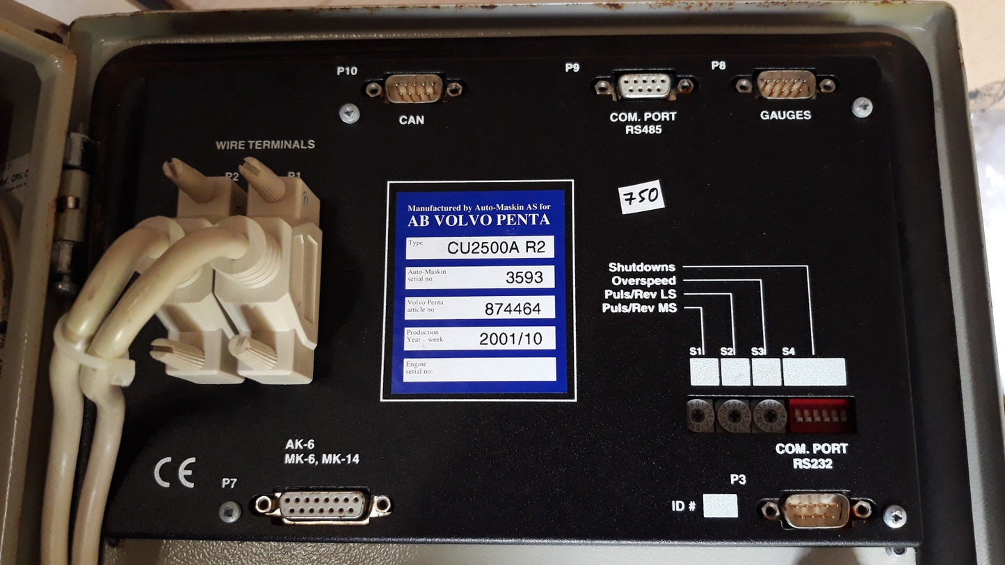 AUTO MASKIN ENGINE CONTROL SYSTEM DCU 305 A R2