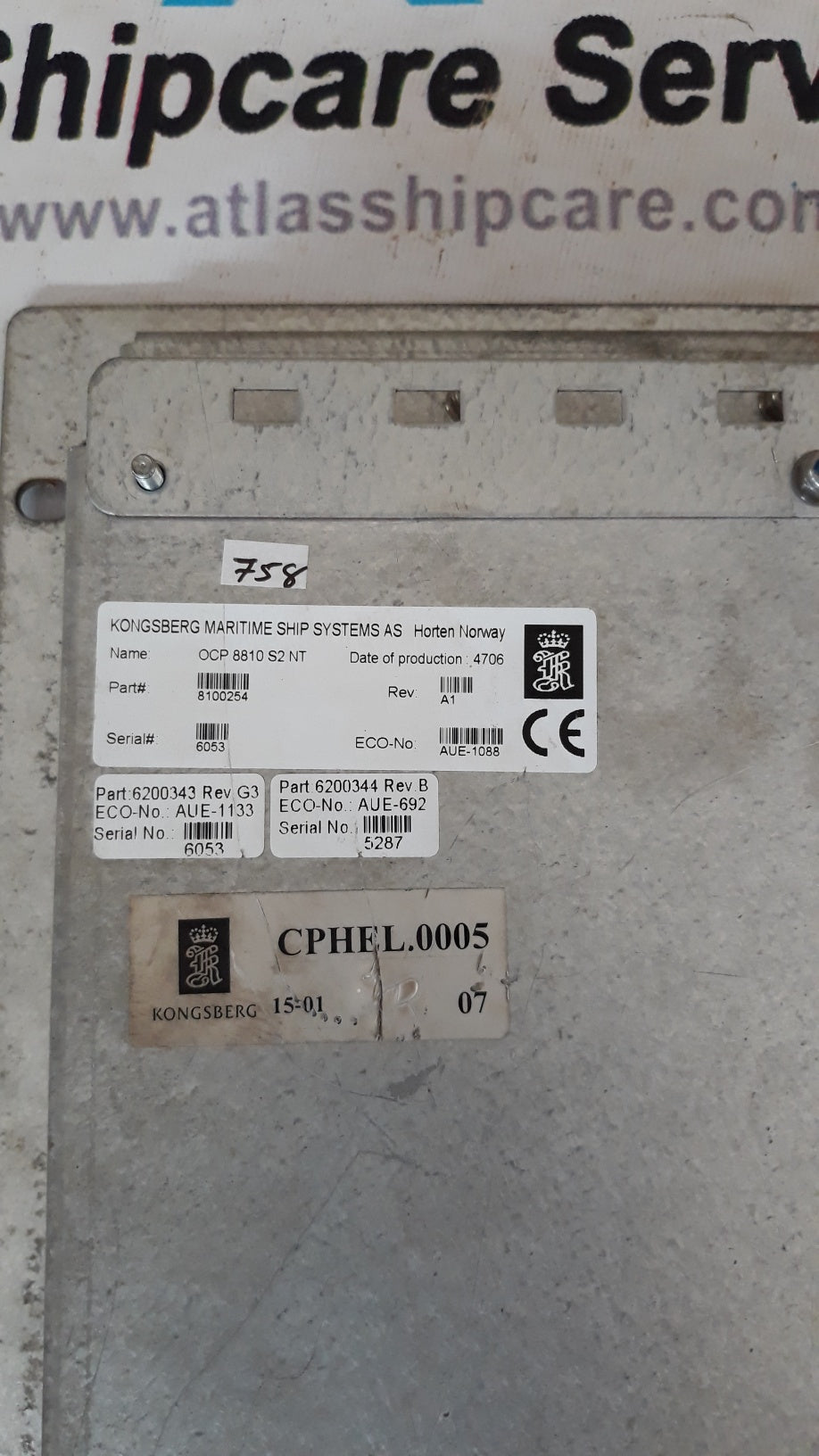 KONGSBERG OCP 8810 S2 NT