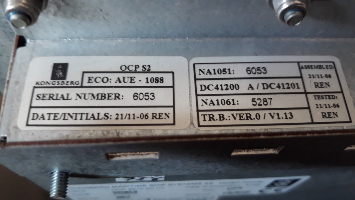 KONGSBERG OCP 8810 S2 NT