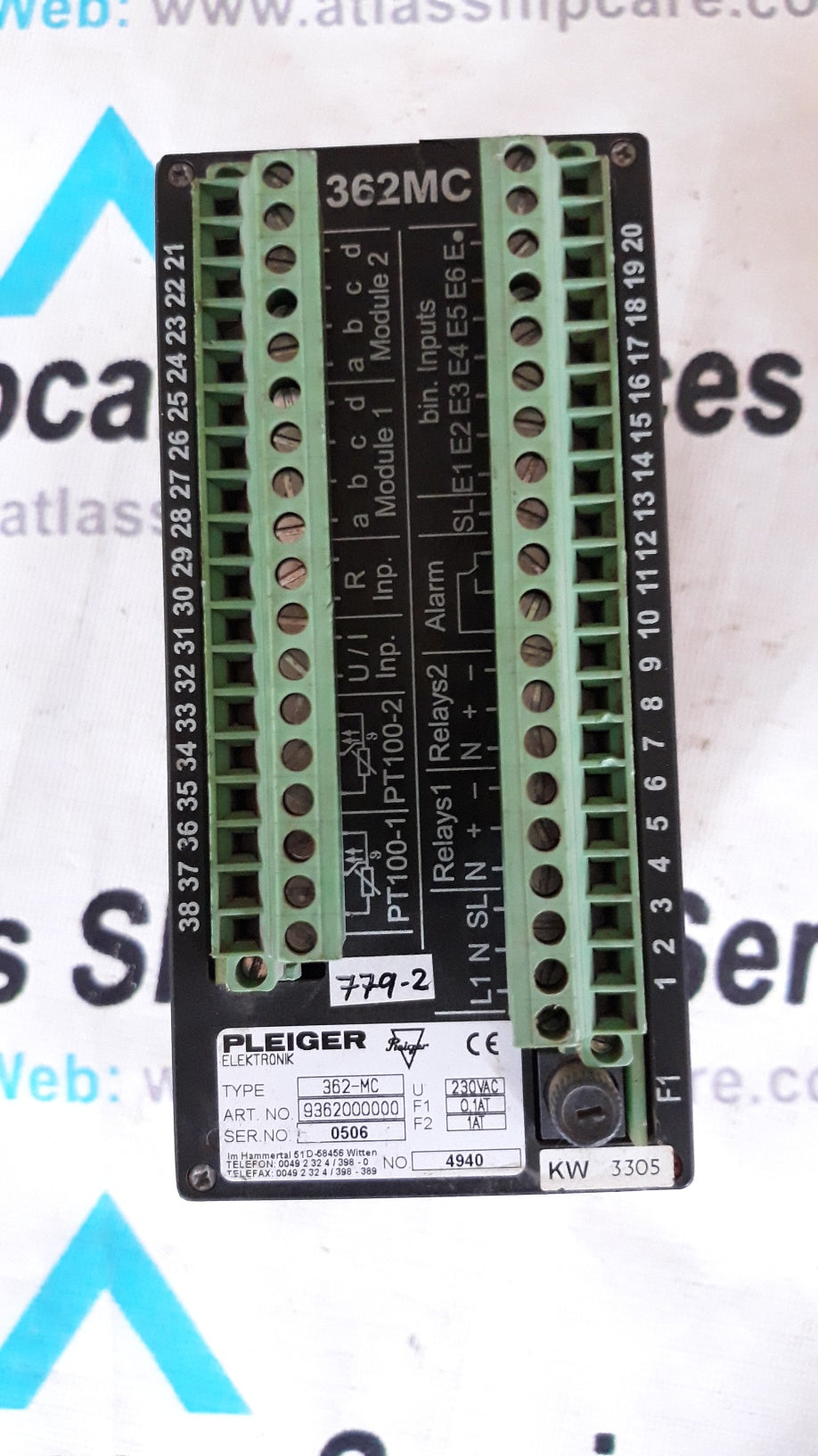 PLEIGER ELEKTRONIK 362MC CONTROLLER