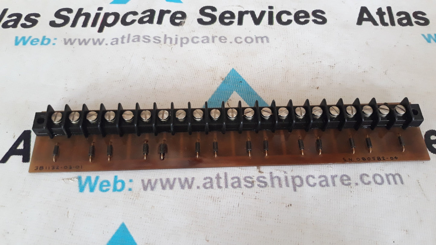 VALVE CONTROL DIODE ASSY 381132