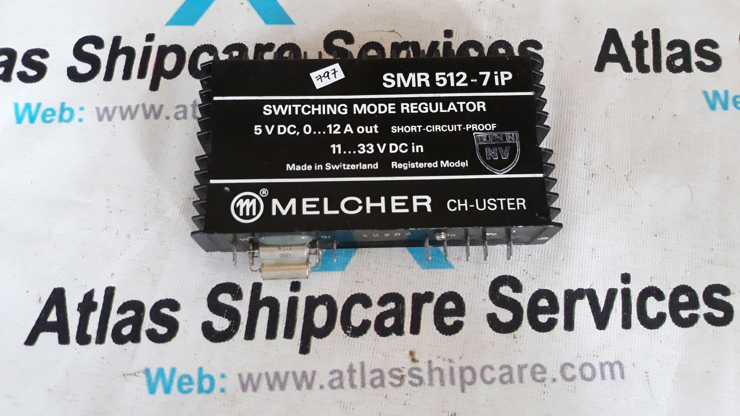 MELCHER SWITCHING MODE REGULATOR SMR512-7IP