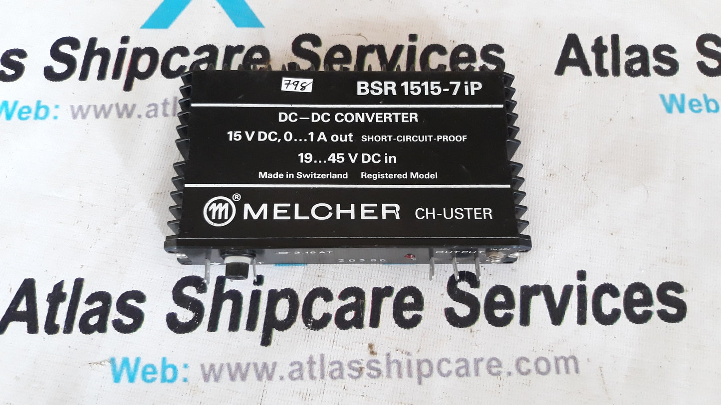 MELCHER DC-DC CONVERTER BSR1515-7IP