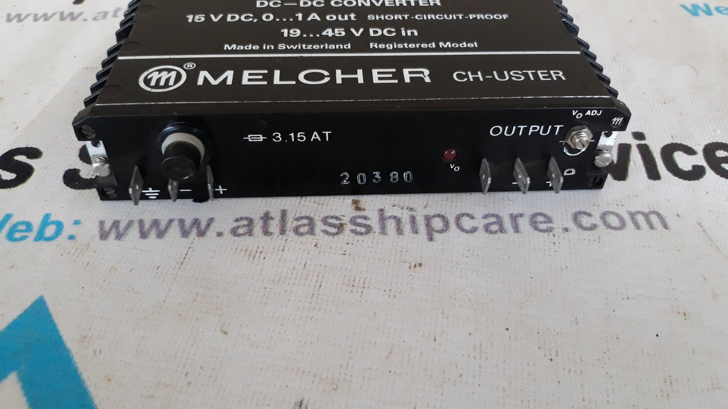 MELCHER DC-DC CONVERTER BSR1515-7IP