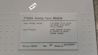 T7420A ANALOG INPUT MODULE