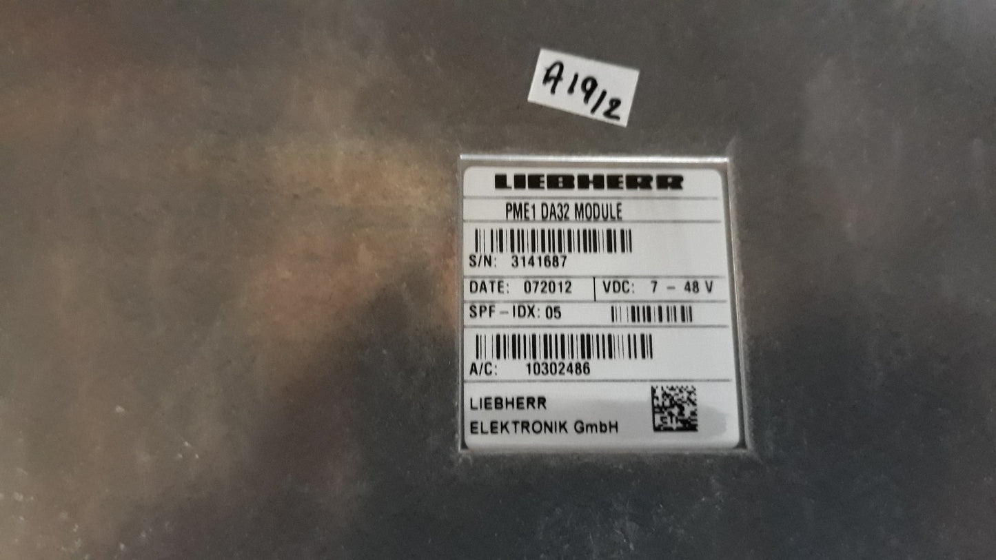 LIEBHERR PME1 DA32 MODULE 10351661