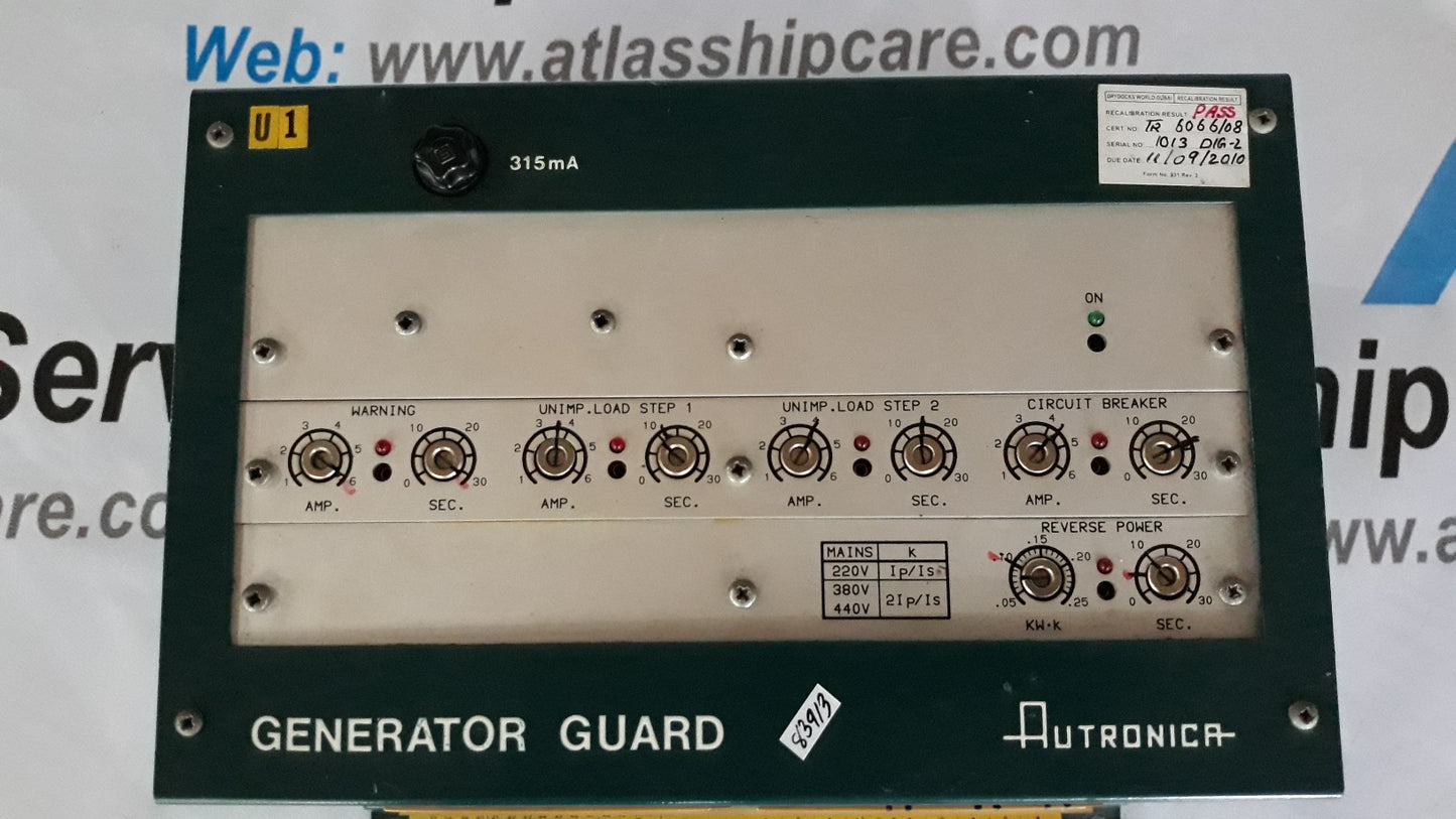 AUTRONICA GENERATOR GUARD AK35/4