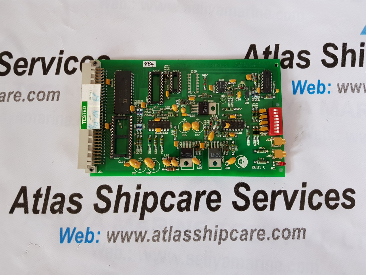 HERNIS ELECTRONICS VIDEO SWITCH CARD 22111C