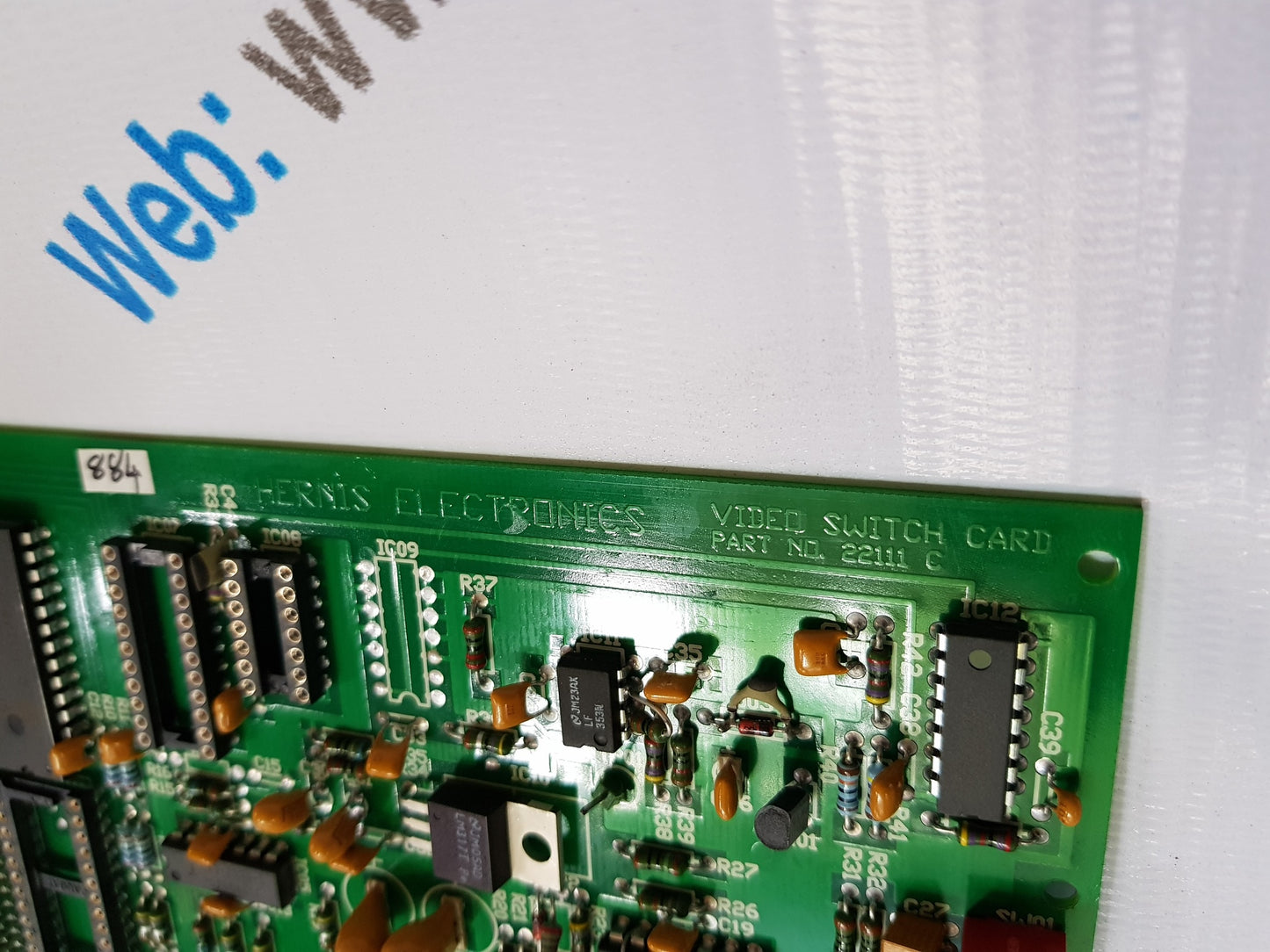 HERNIS ELECTRONICS VIDEO SWITCH CARD 22111C