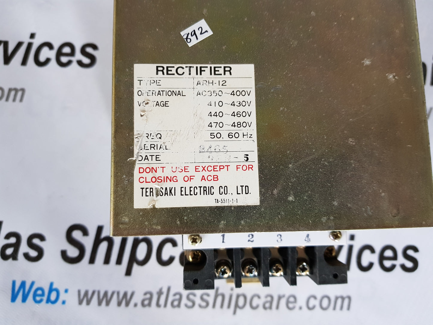 TERASAKI RECTIFIER ARH-12