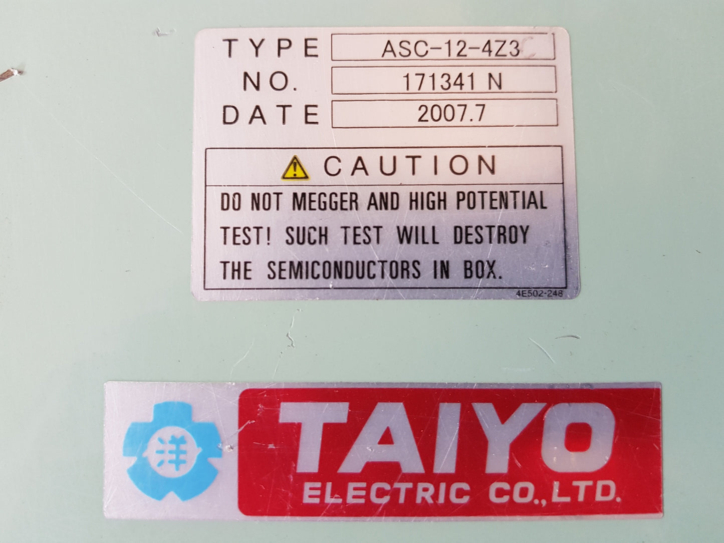 TAIYO AVR ASC-12-4Z3