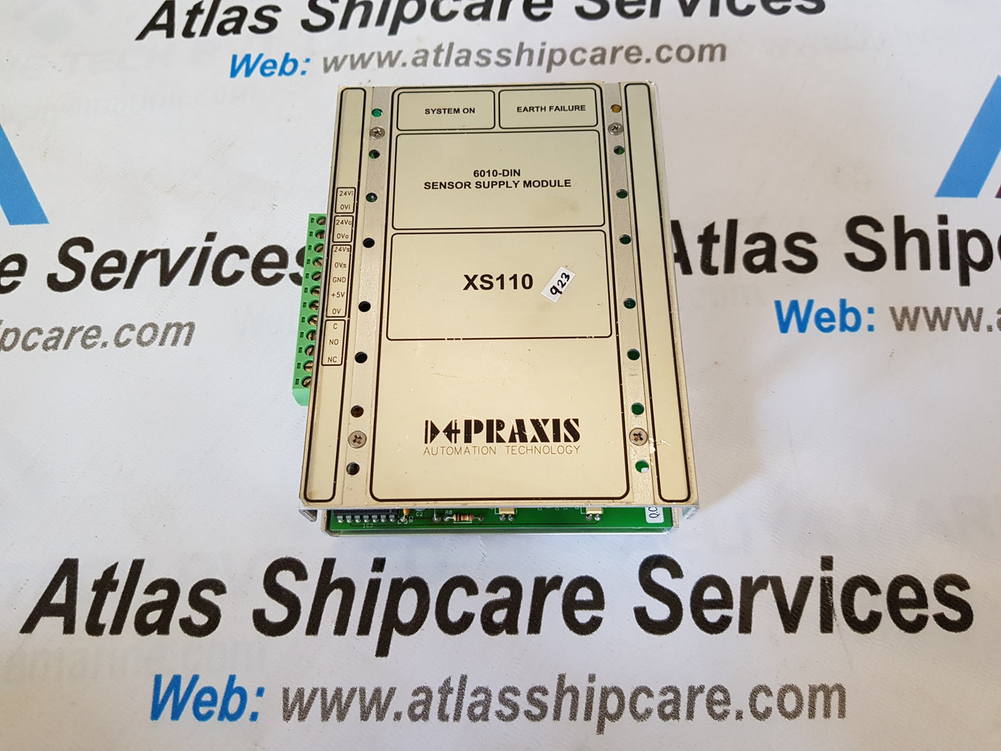 PRAXIS AUTOMATION  XS110 SENSOR SUPPLY MODULE