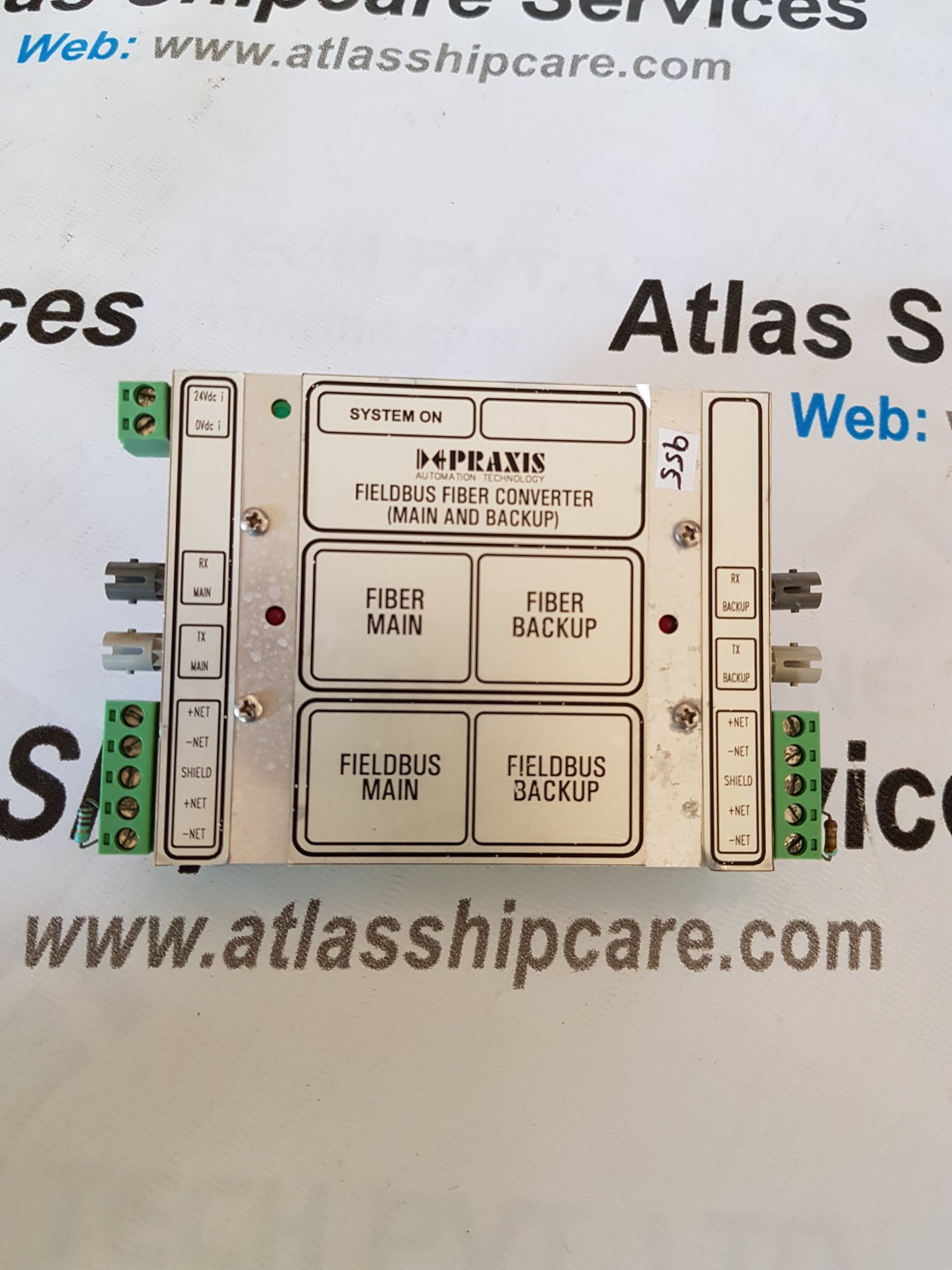 PRAXIS AUTOMATION  FIELDBUS FIBER CONVERTER