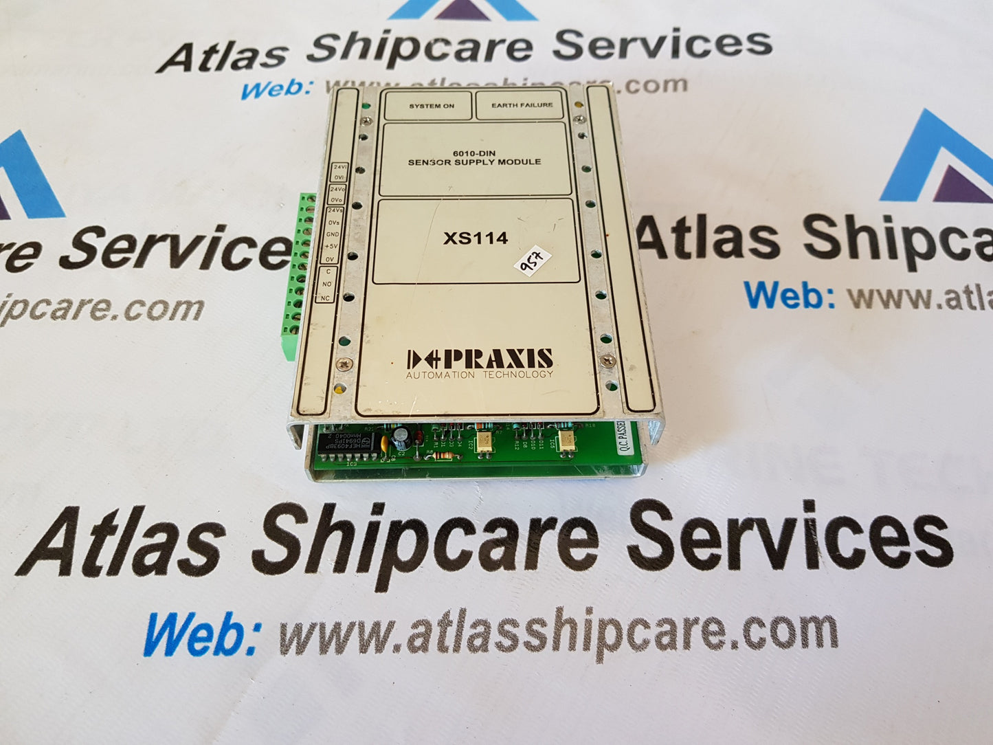 PRAXIS AUTOMATION SENSOR SUPPLY MODULE XS114