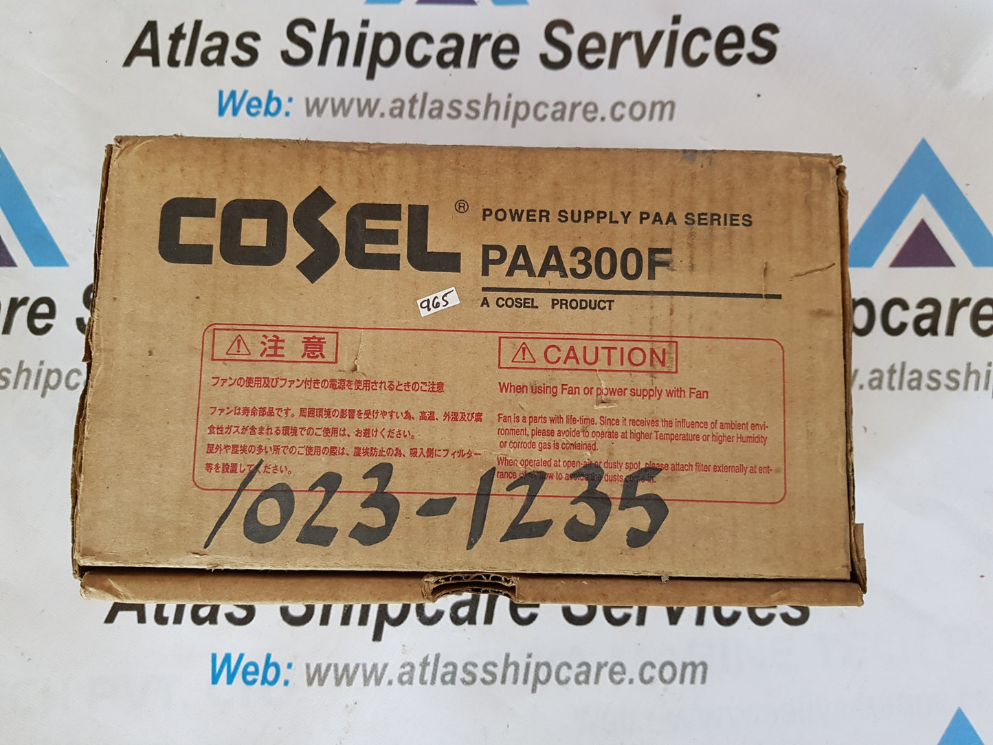 COSEL POWER SUPPLY PAA300F