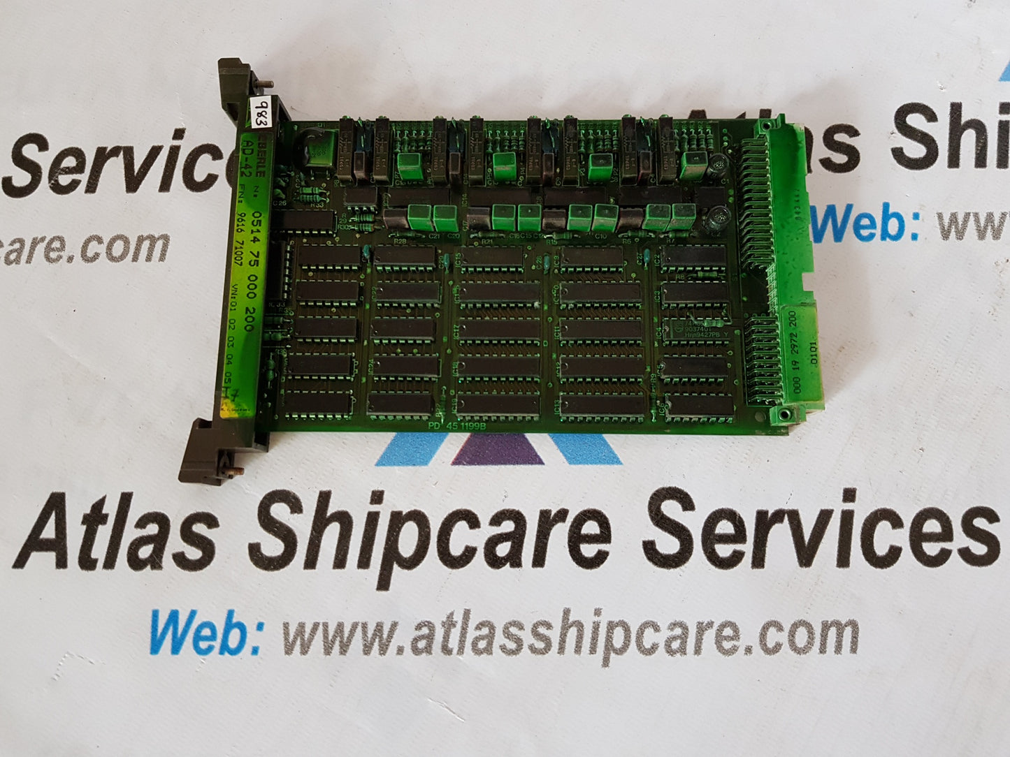 EBERLE AD-42 0514 75 000 200 PCB BOARD