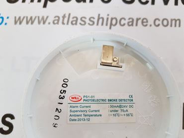 WILL PS1-01 PHOTOELECTRIC SMOKE DETECTOR