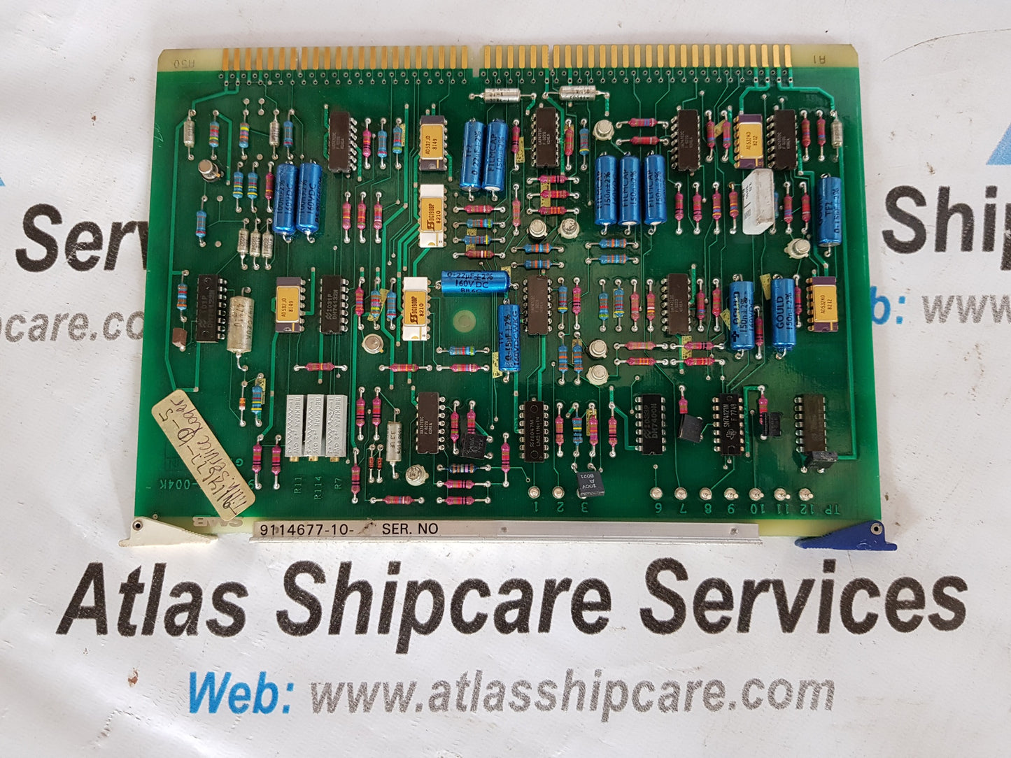 PCB CARD SAAB MARINE ELECT SIGNAL PROCESSING 1, PU1,PB9