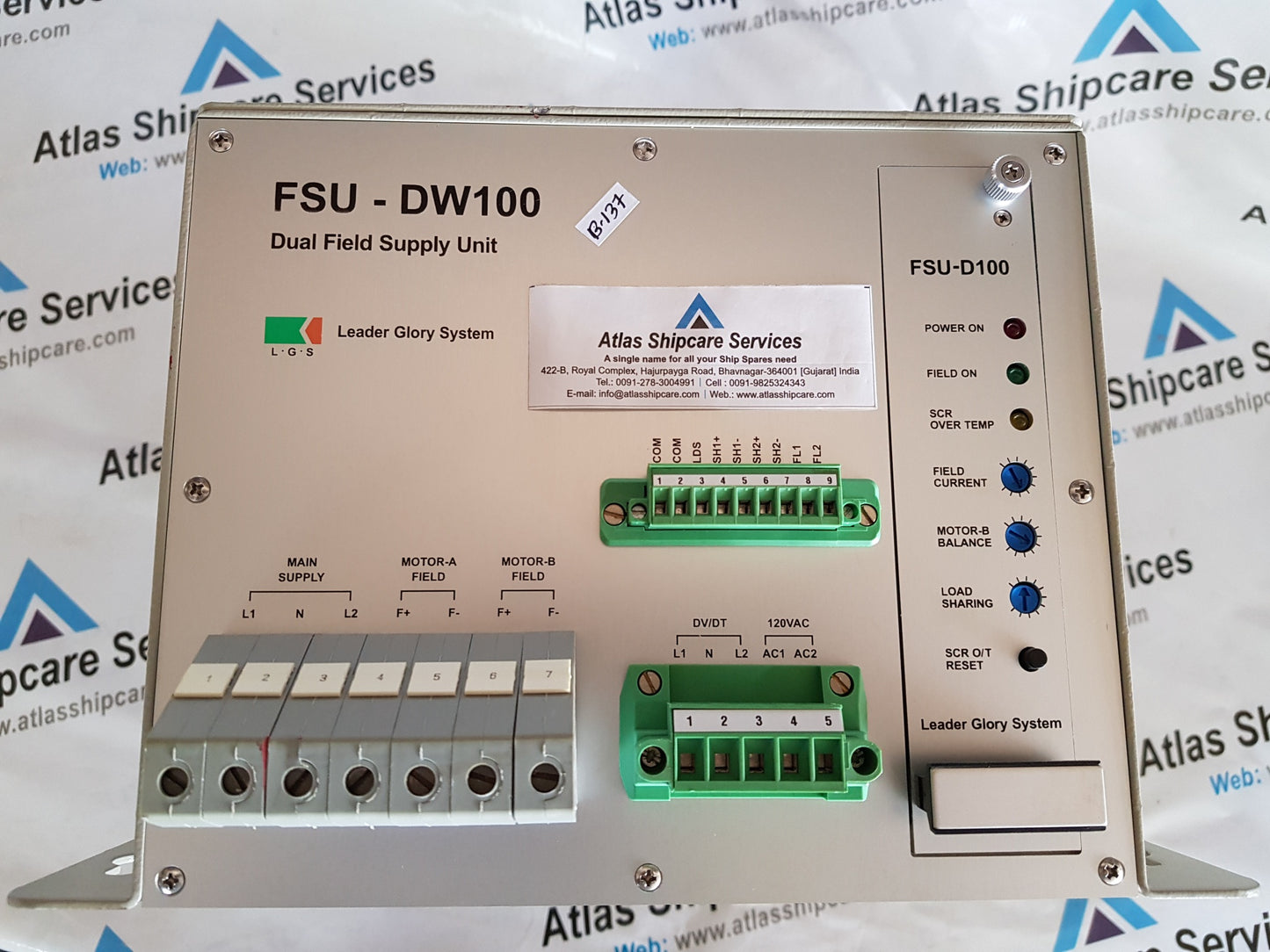 FSU-DW100 DUAL FIELD SUPPLY UNIT