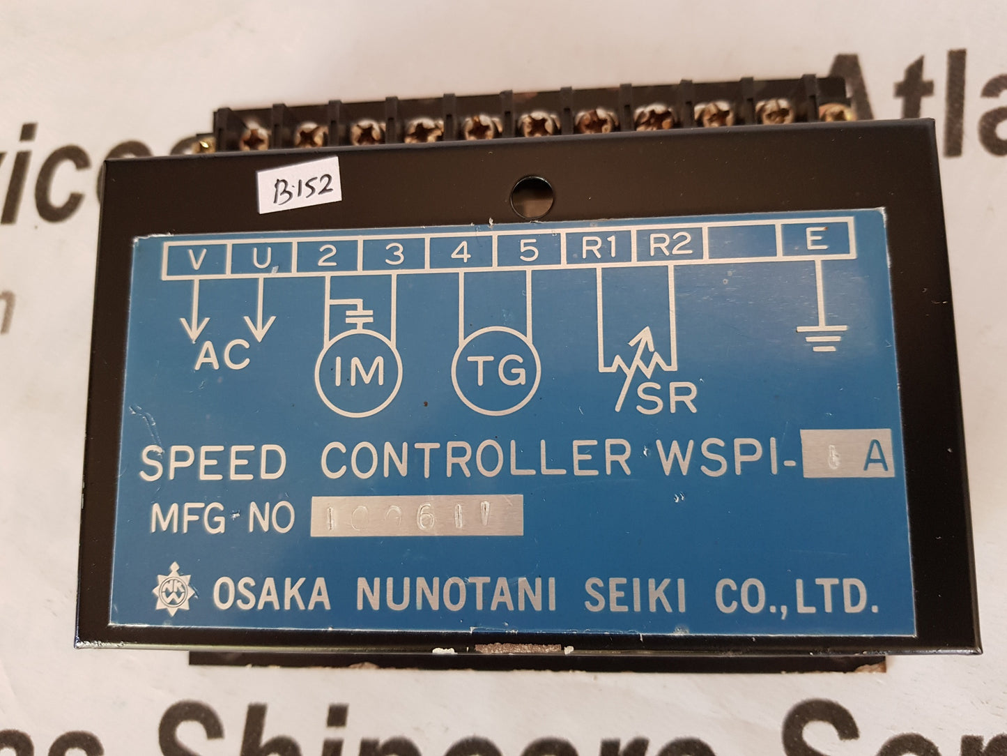 SPEED CONTROLLER WSPI-1A