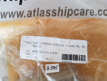 LIEBHERR CRANE CABLE 915977814