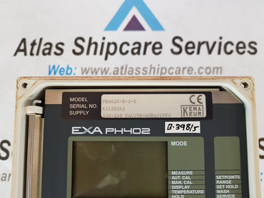 YOKOGAMA EXA PH402 PH TRANSMITTER PH402G-E-1-E