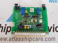 WARTSILA C2 NDE CARD 2223B001200