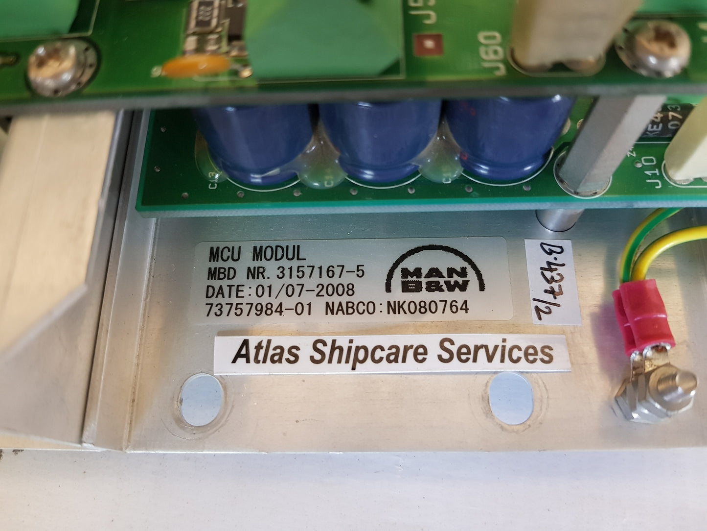 MAN B&W MCU MODUL MBD NR 3157167-5