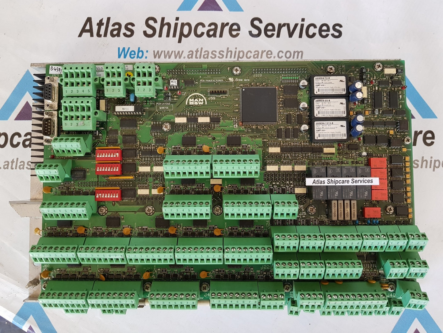 MAN B&W MCU MODUL MBD NR 3157167-5