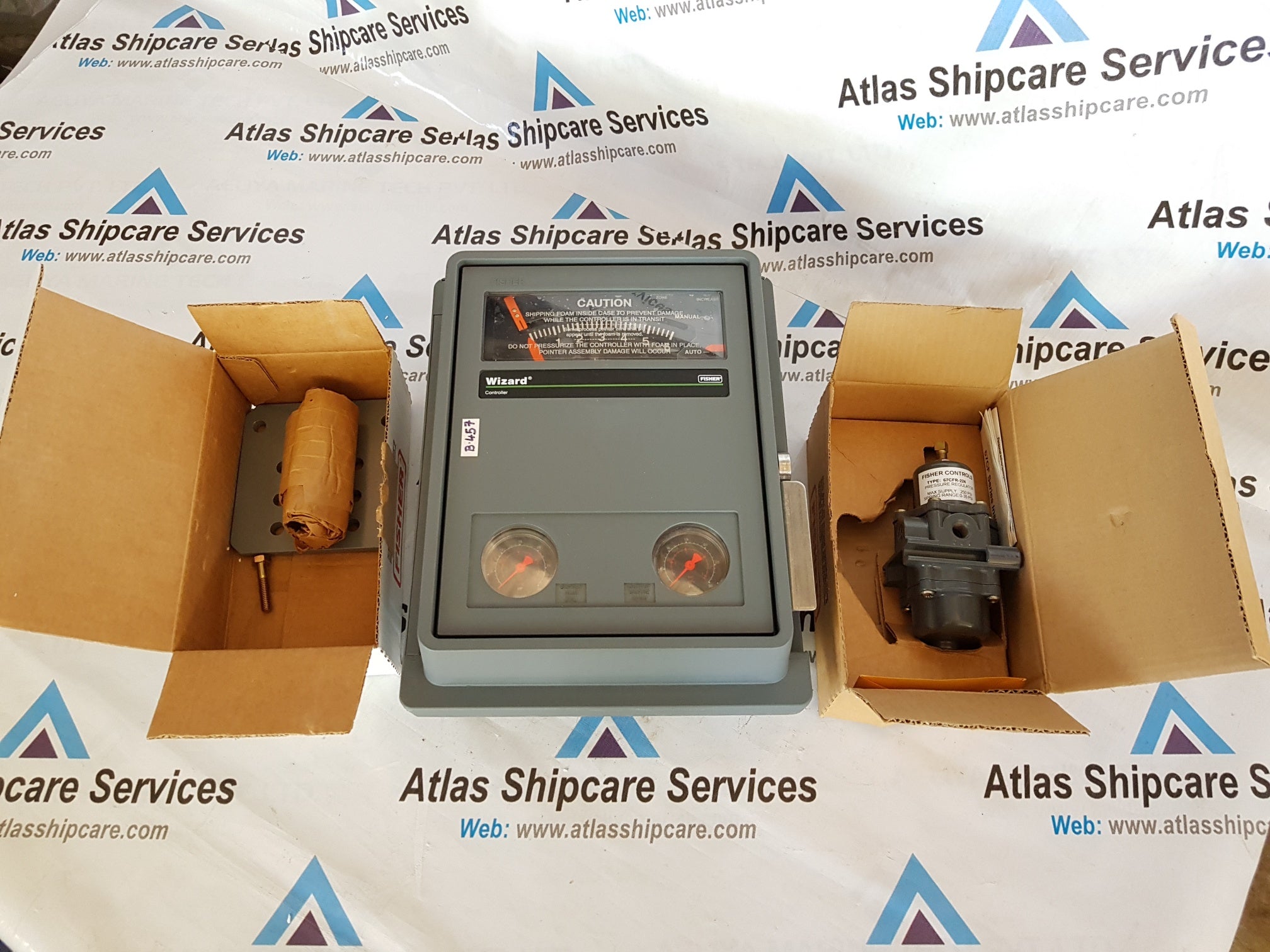 FISHER WIZARD CONTROL 4195KBE – Atlas Shipcare Services