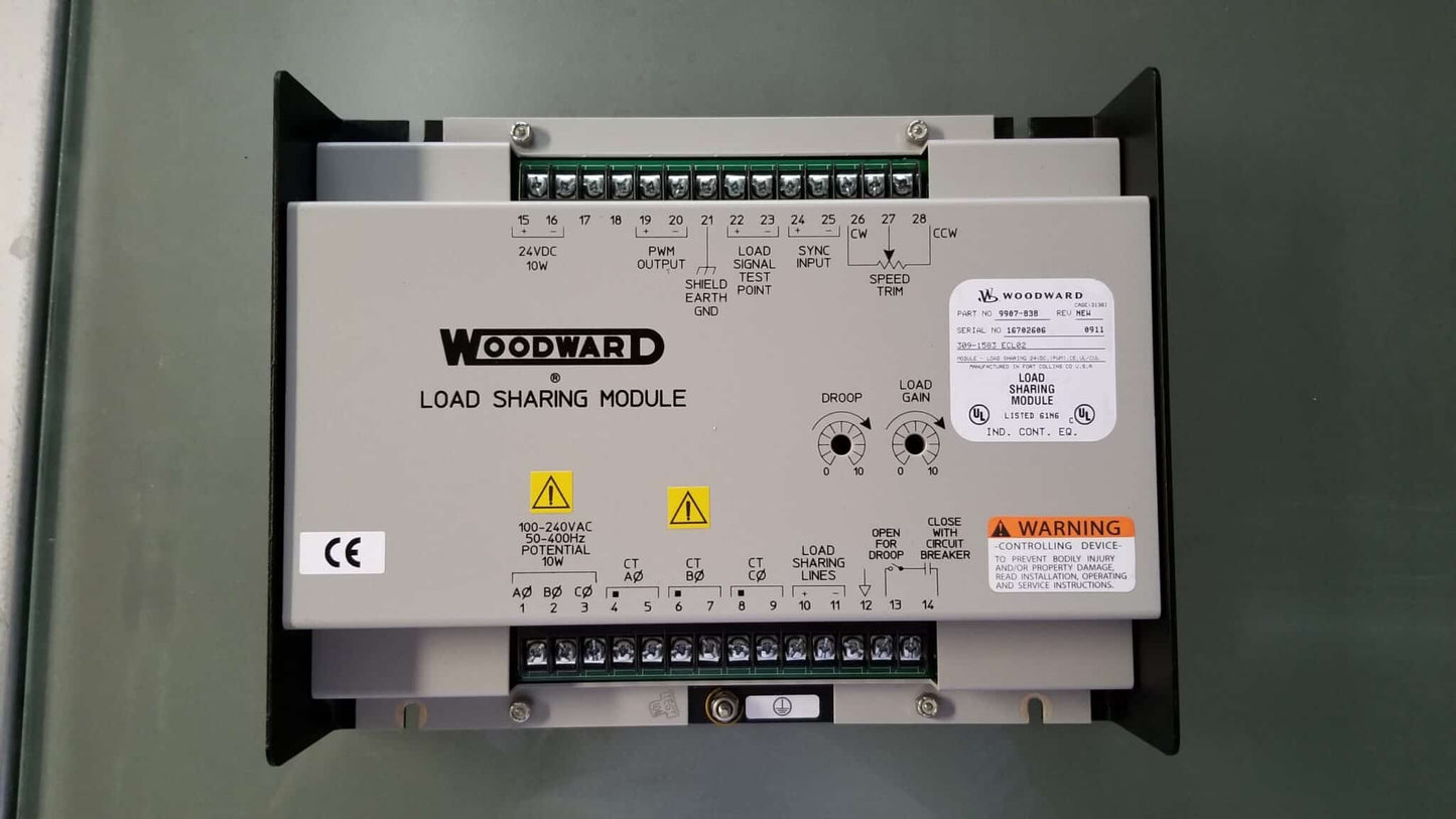 WOODWARD 9907-838 LOAD SHARING MODULE