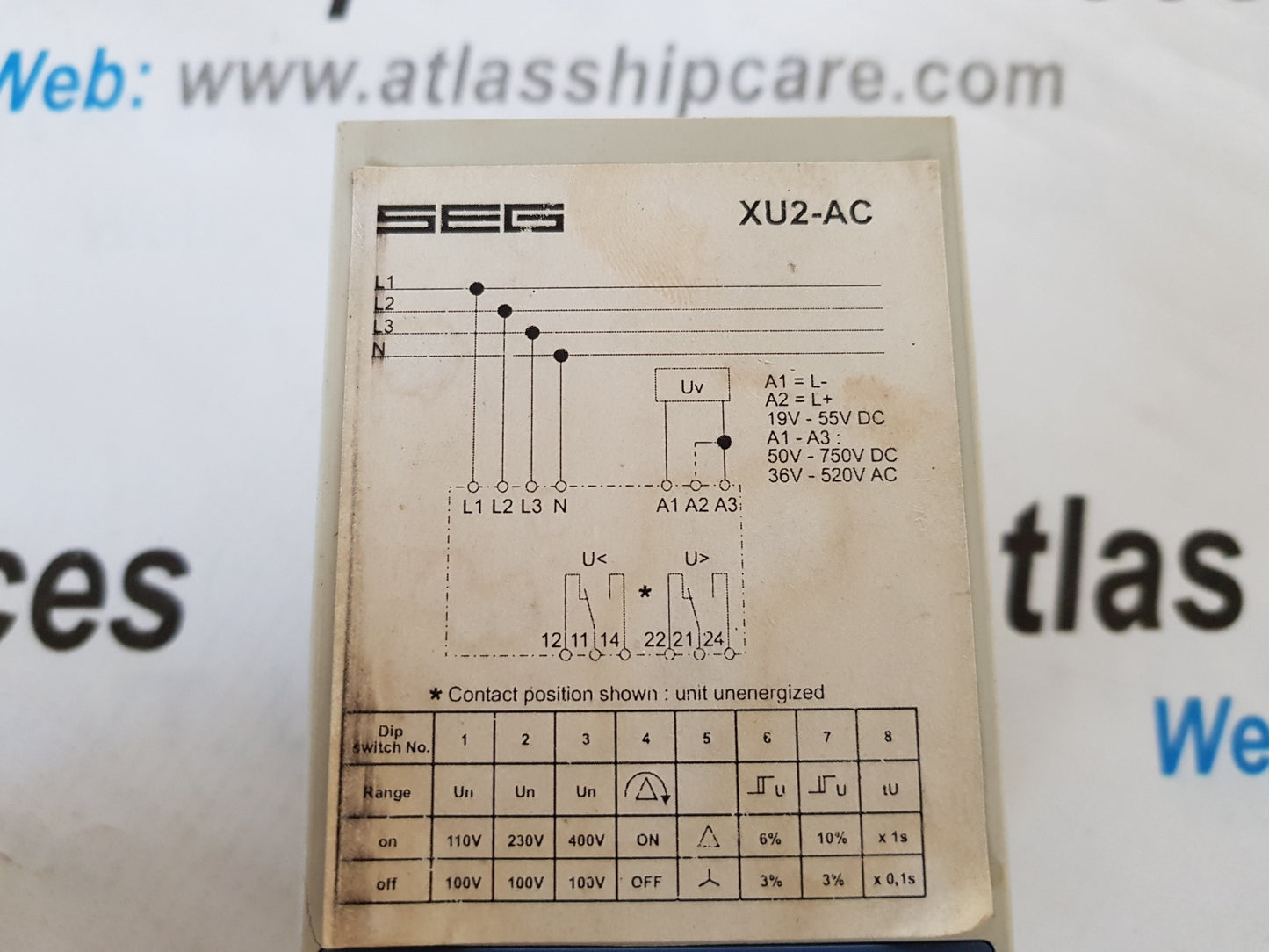 SEG POWER PROTECTION XU2-AC