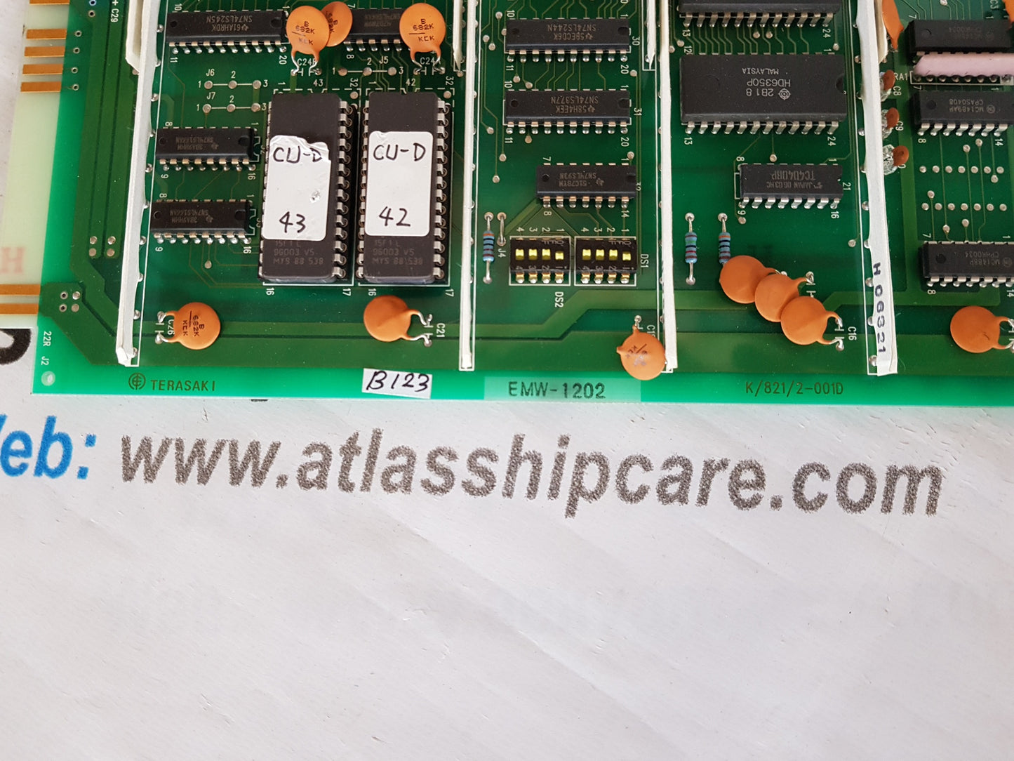 TERASAKI EMW-1202 K/821/2-001D PCB CARD