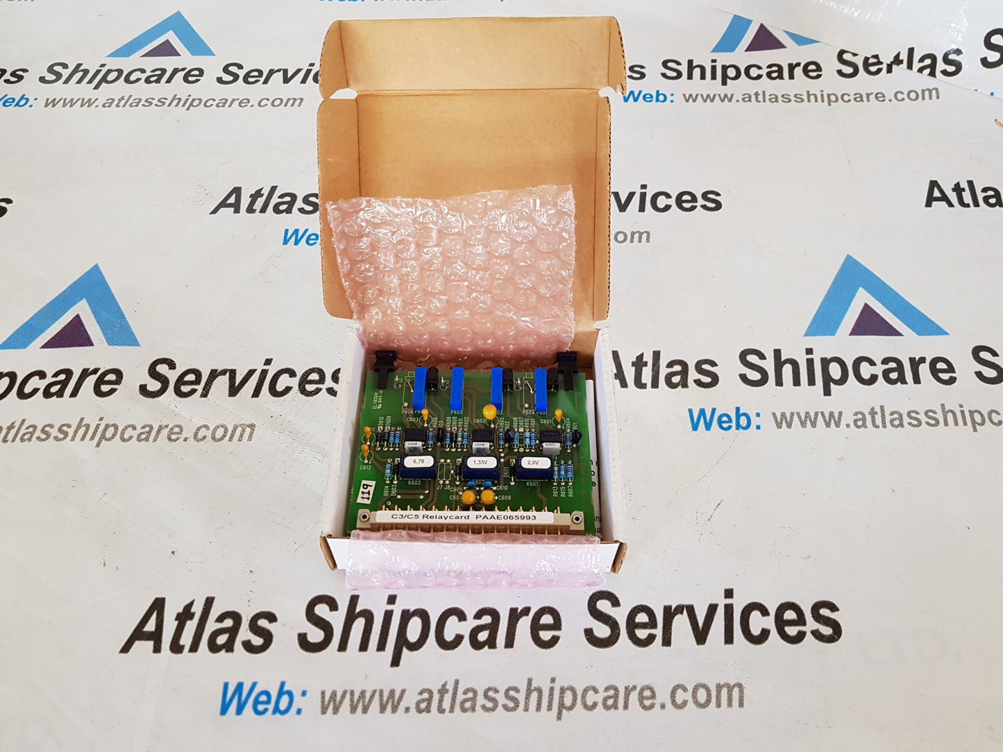 WARTSILA C3/C5 RELAY CARD PAAE065993