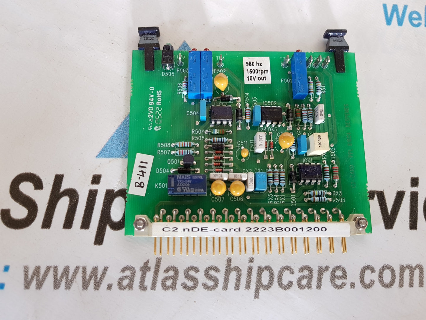 WARTSILA C2 nDE-CARD 2223B001200 PCB CARD