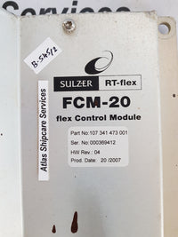 WARTSILA SULZER RT-FLEX FCM-20 FLEX CONTROL MODULE